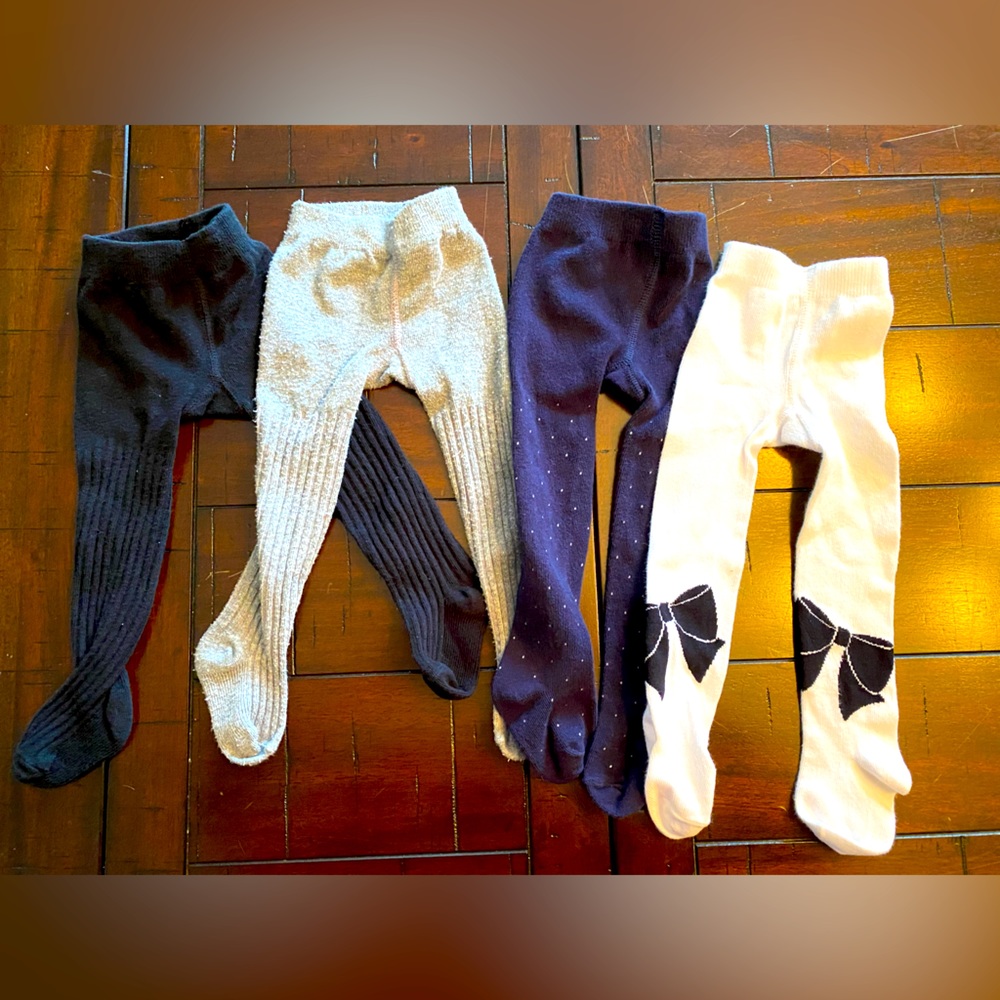 Janie and Jack tights lot
